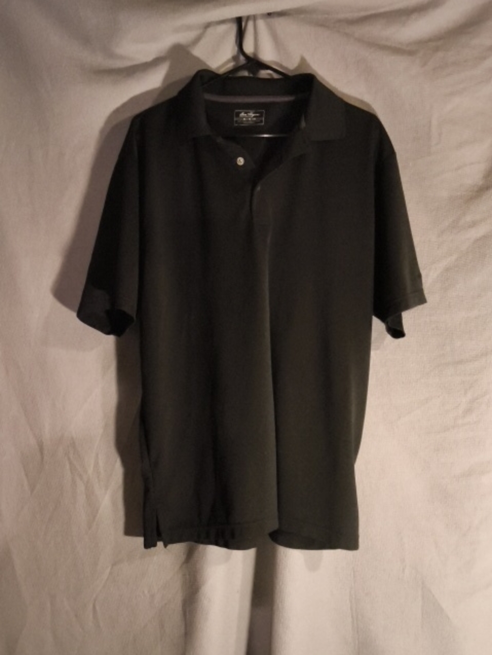 BenHogan Performance XL Men's Black Polo Shirt - Classic Short Sleeve